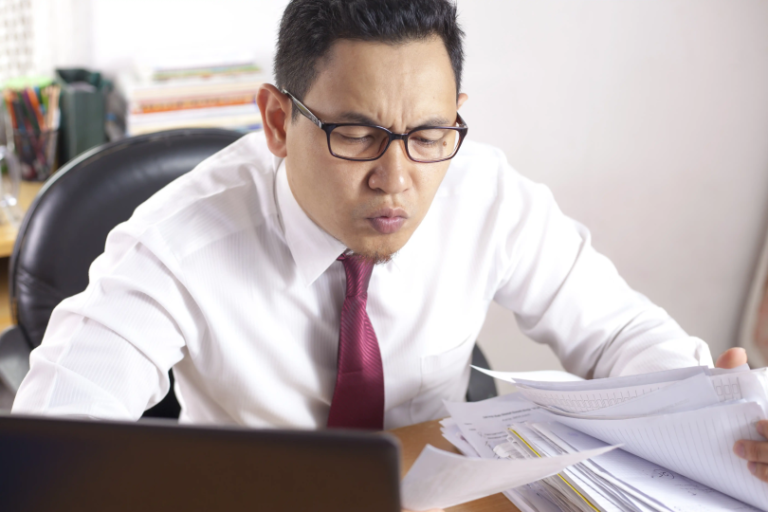 A focused professional managing not yet using Hurey HRIS